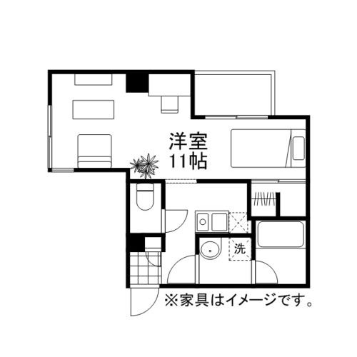 パレスビルの間取り