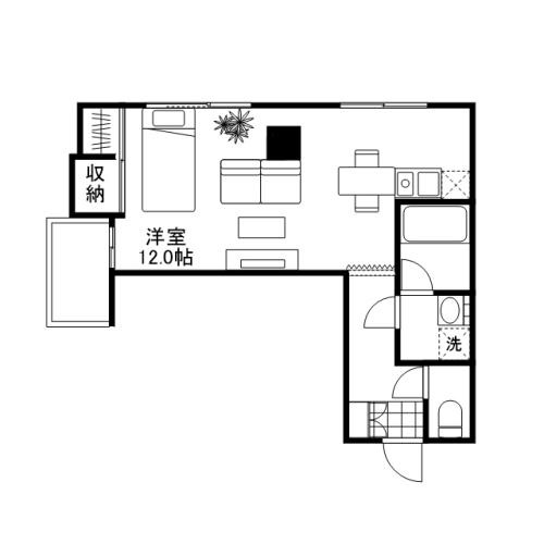 パレスビルの間取り