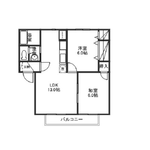 セジュール・カルティエⅡの間取り