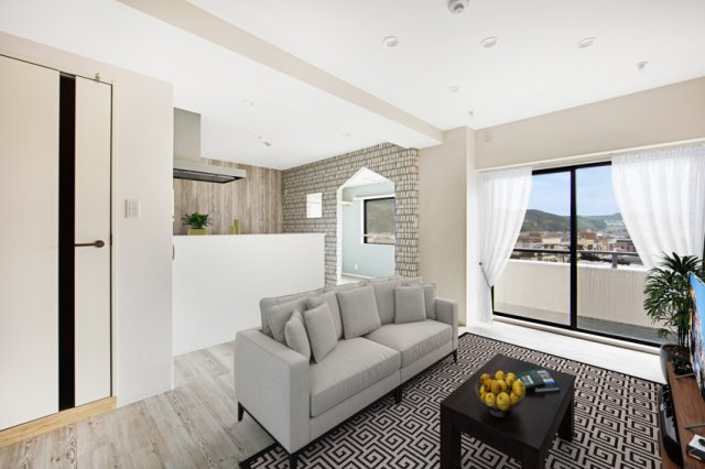 ダイアパレス兼六園東の居間・リビング