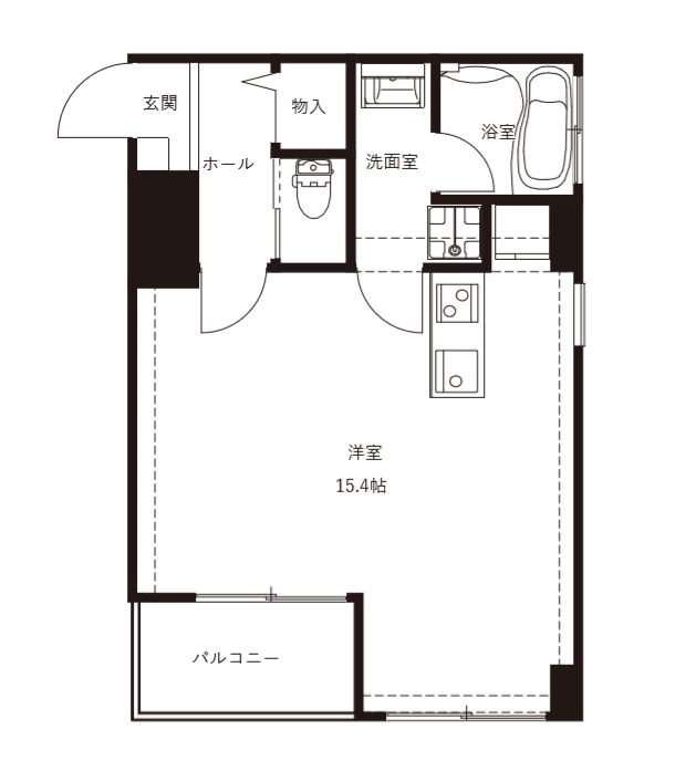 サンク・アムールの間取り
