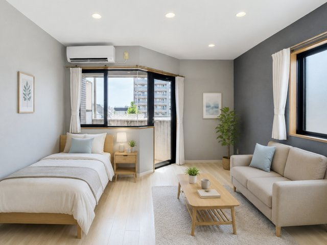 ルポワン醒ヶ井の洋室