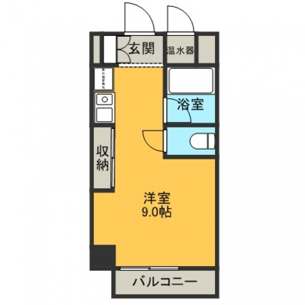 シェモア駅西の間取り