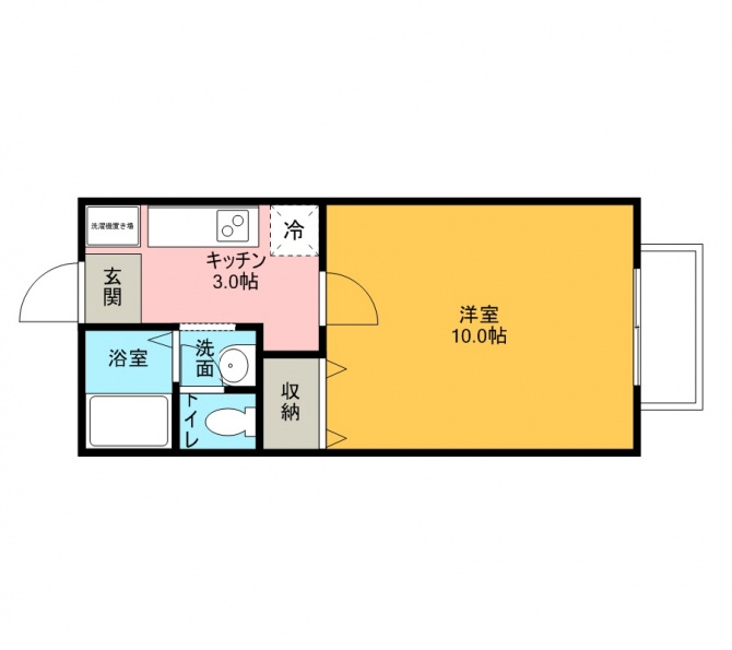 モナリエ７の間取り