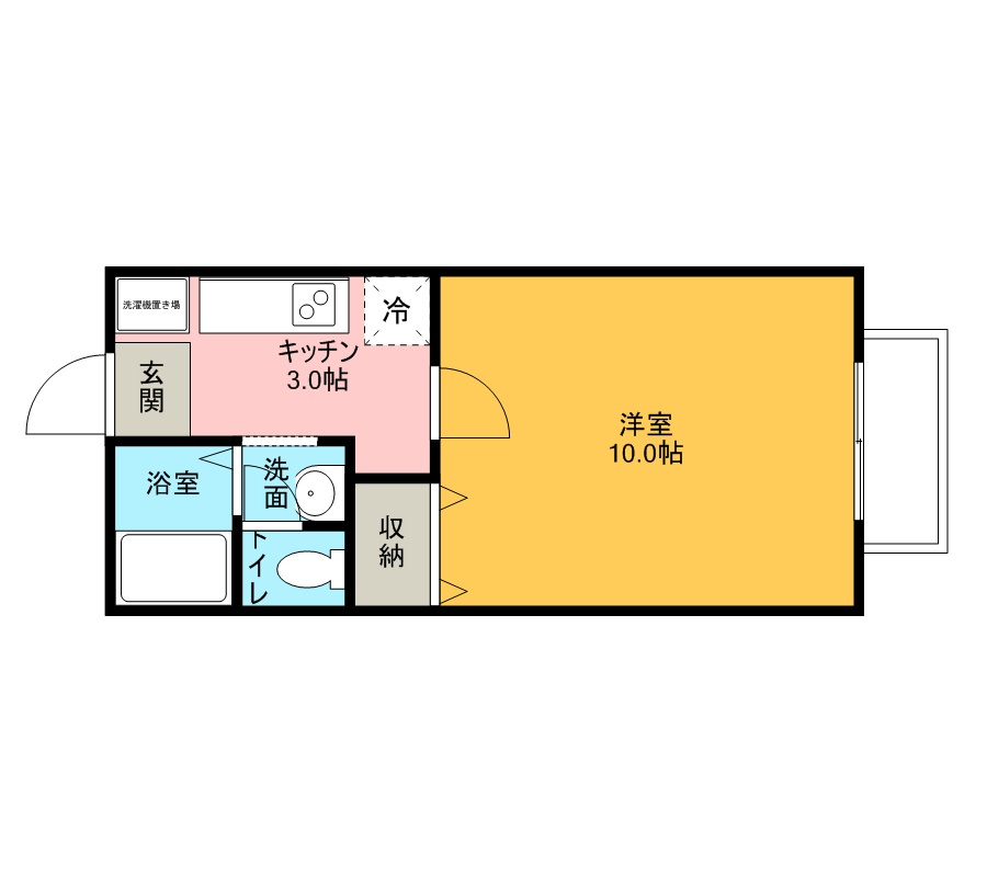 モナリエ７の間取り
