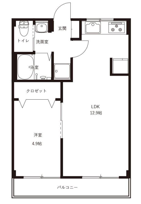 ドリームハウス松任の間取り