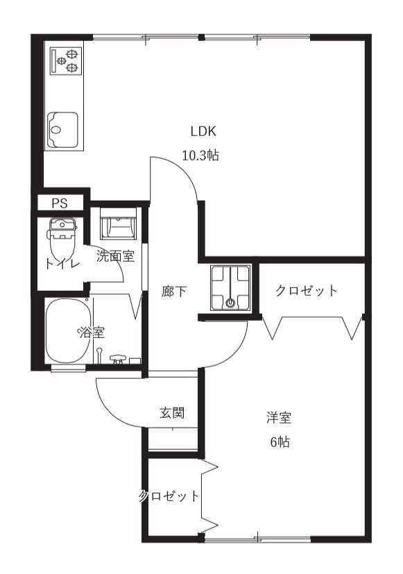 セジュールひかりの間取り