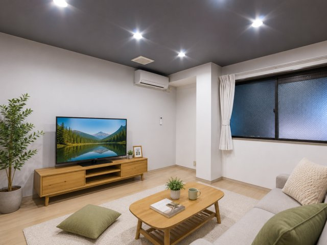 アコスハイムの洋室