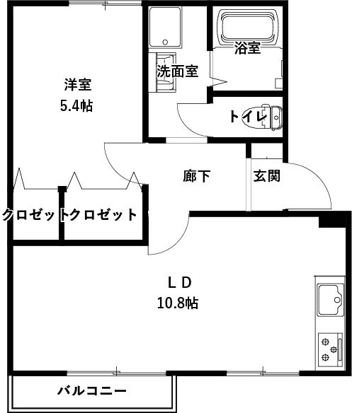 フレグランスMIの間取り