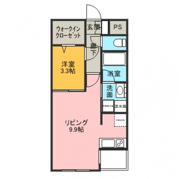 エフクラージュ横川の間取り