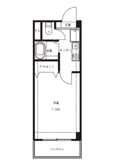 コンフォート藤江の間取り