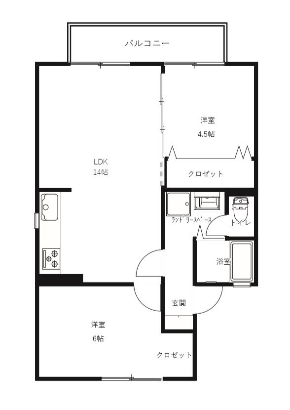 セジュール安村 No2の間取り