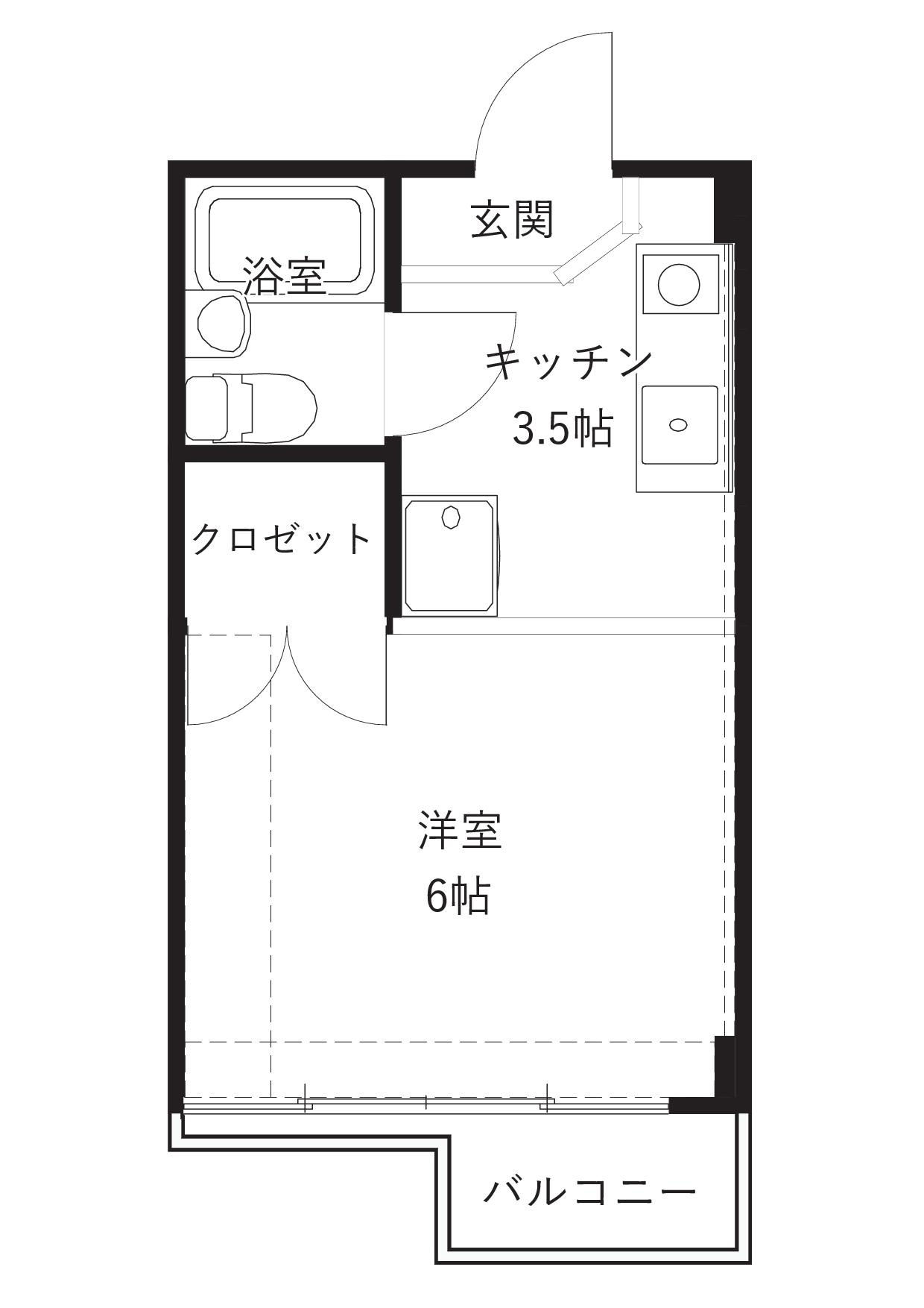 BACKSの間取り
