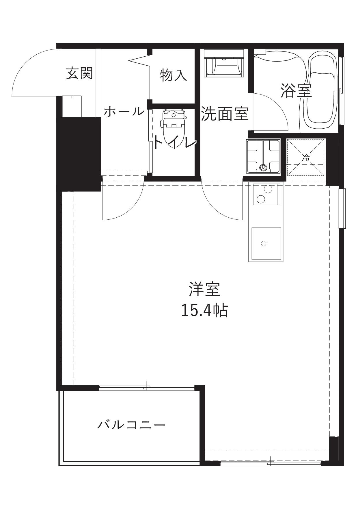 サンク・アムールの間取り