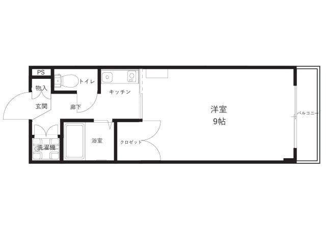 パレス芳斉の間取り