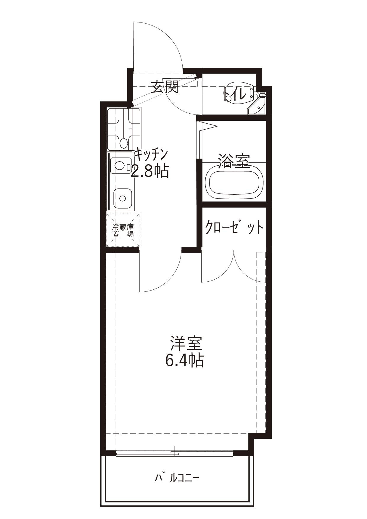 サンヴェール森山の間取り