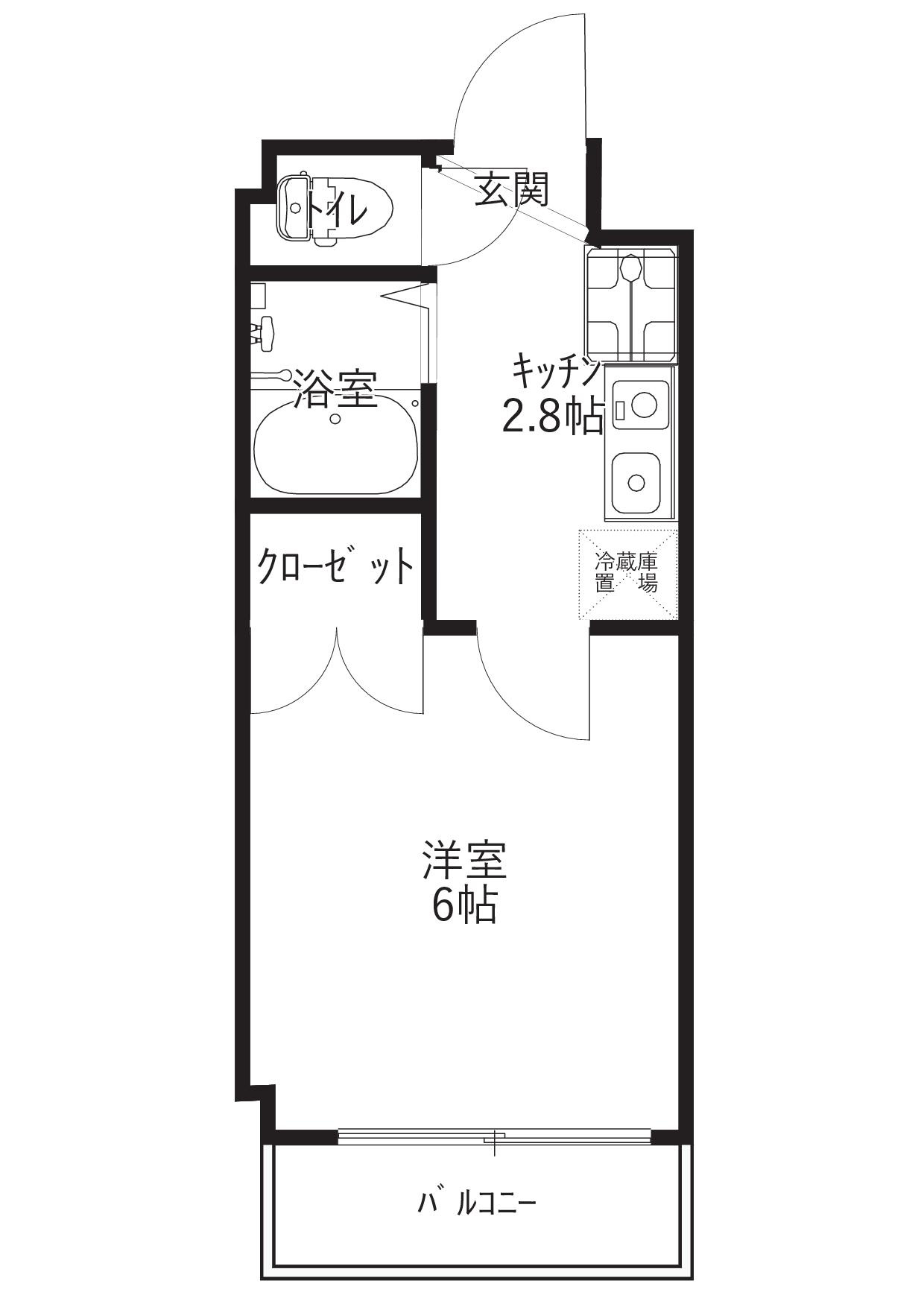 サンヴェール森山の間取り