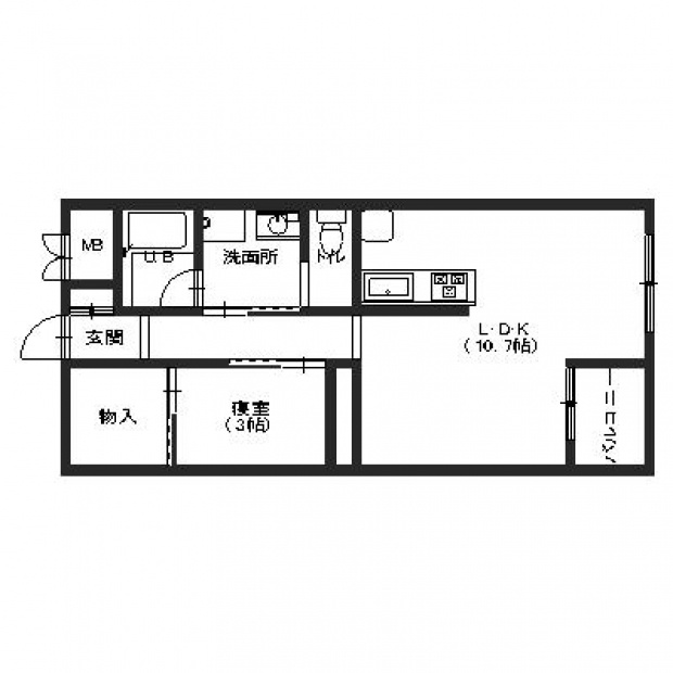 四季の街 ドゥ・モンターニュ春の間取り