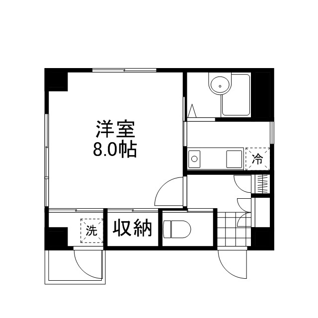 ぶるーむ・六方の間取り