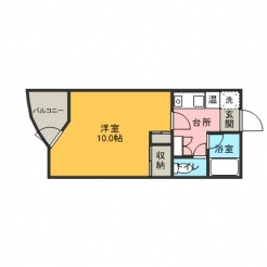 ルポワン醒ヶ井の間取り