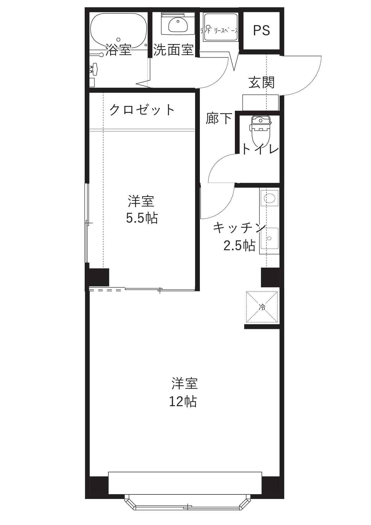 ガイア桜田の間取り
