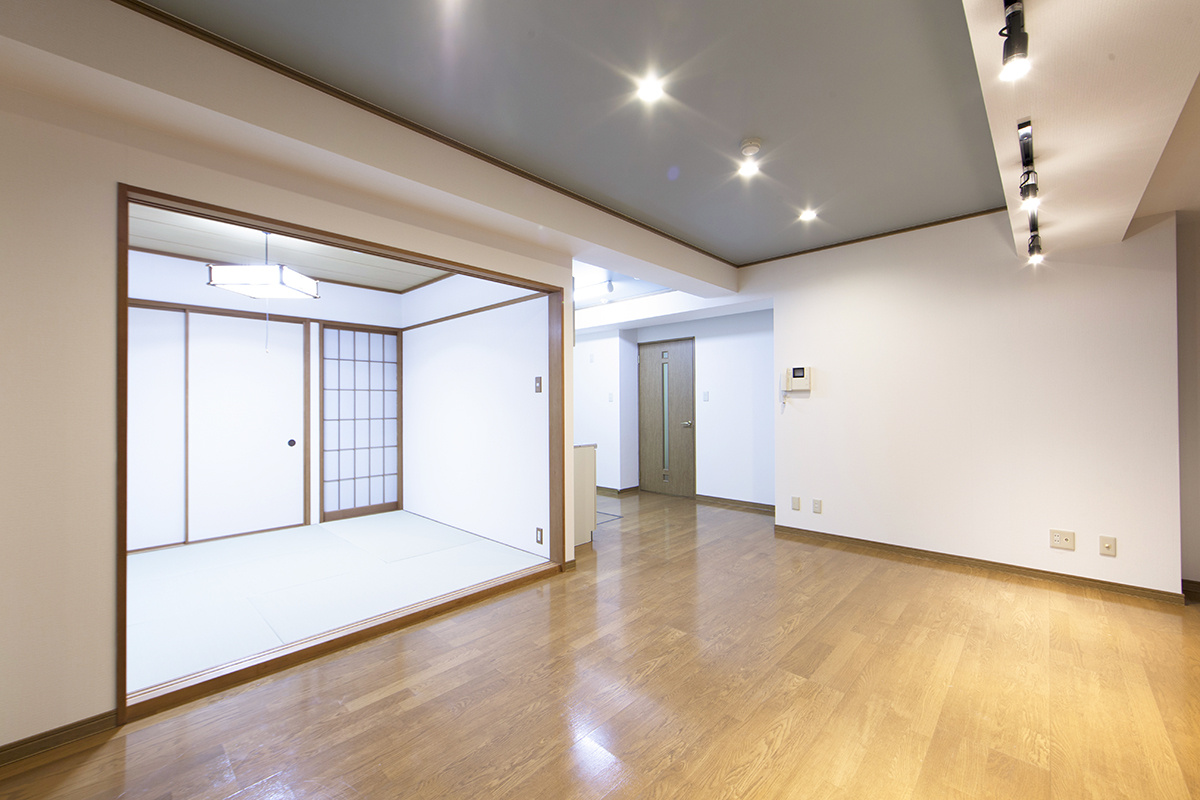 メリディアンコートの居間・リビング