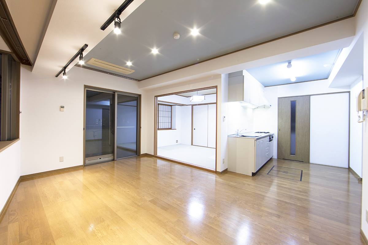 メリディアンコートの居間・リビング