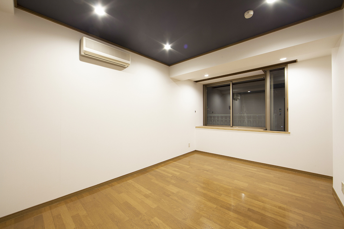 メリディアンコートの洋室