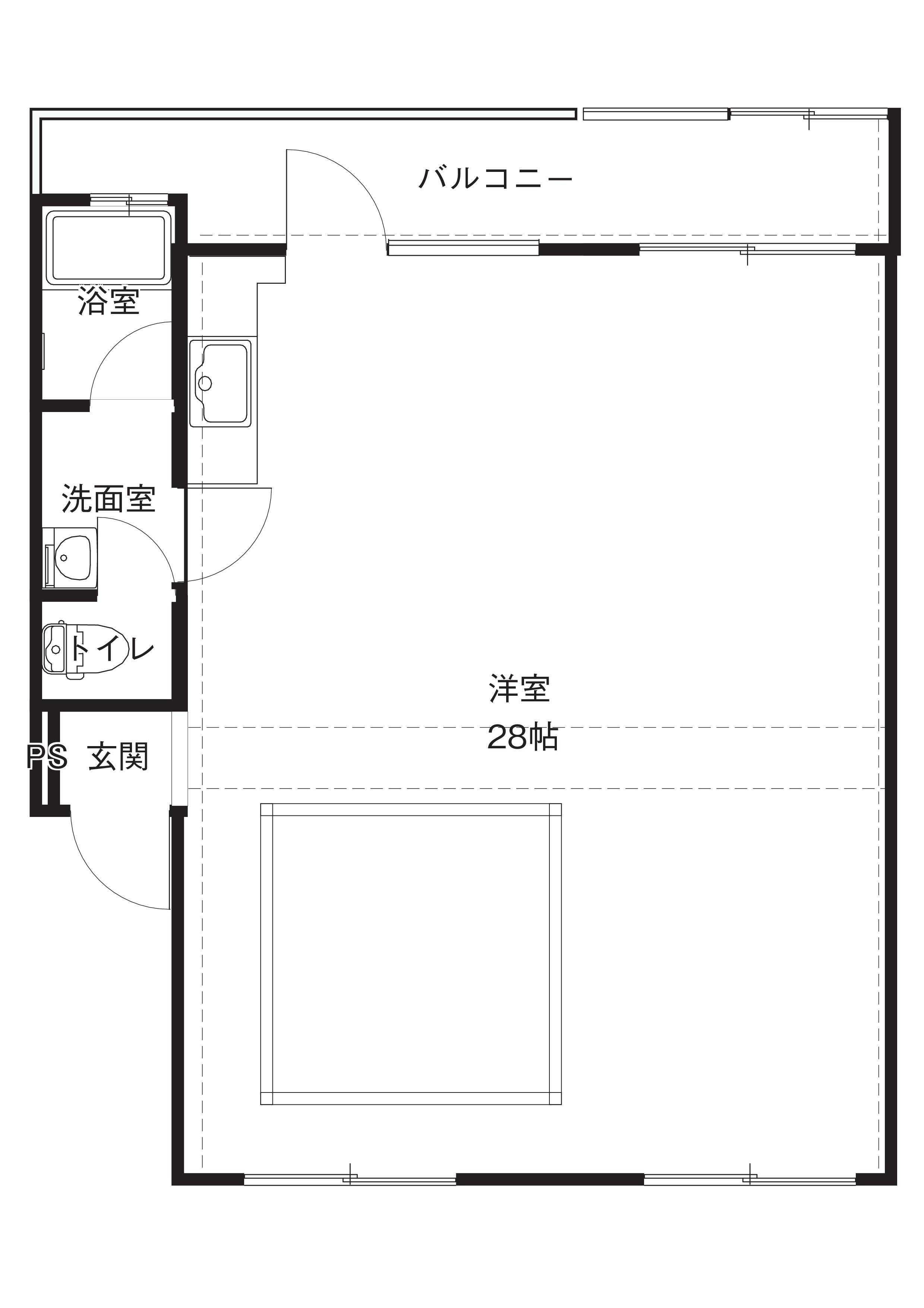 CONTENTO NORTHの間取り