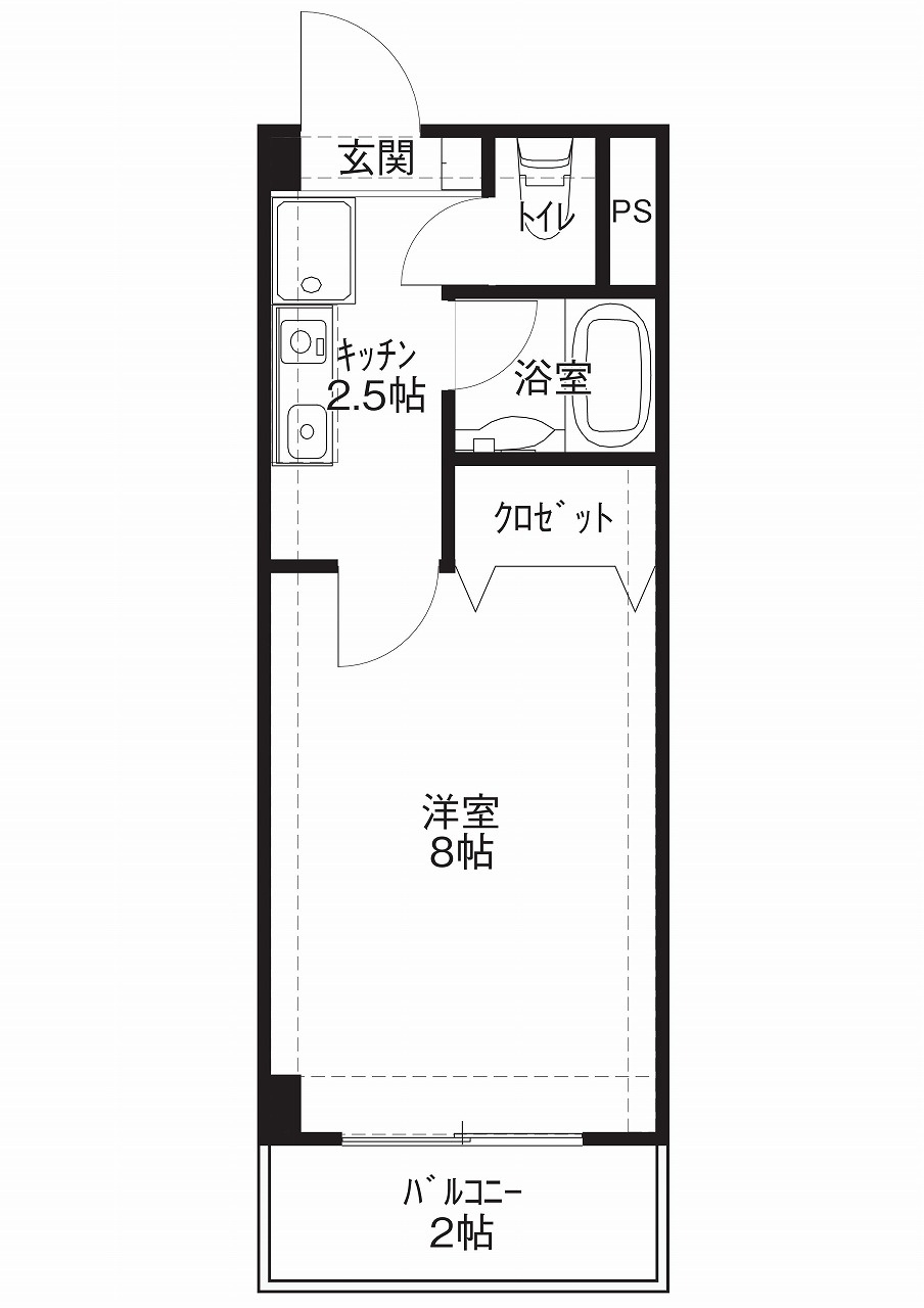 コンフォート藤江の間取り