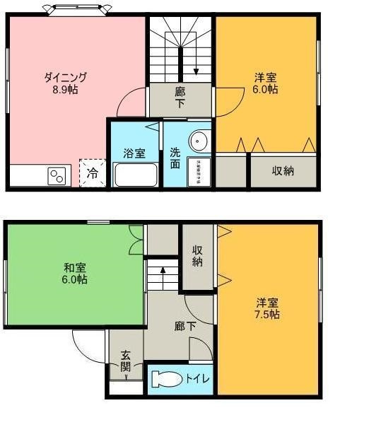 パークサイドきららの間取り