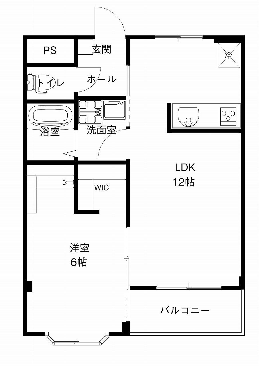 グラシューズの間取り