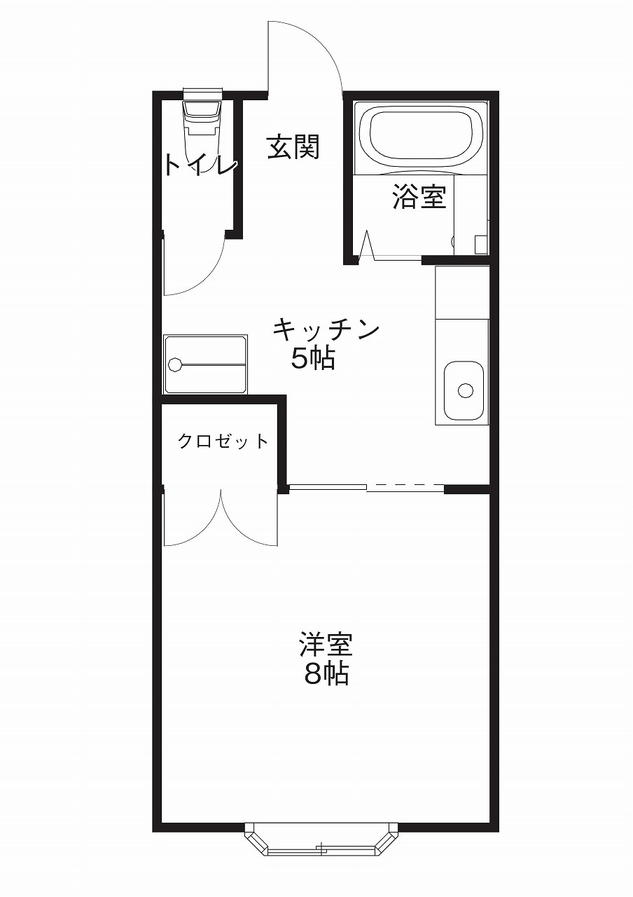 グランメール八日市の間取り
