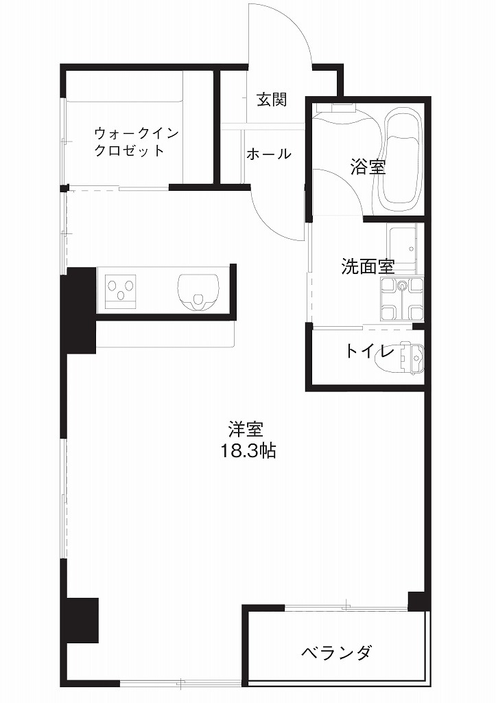 サンク・アムールの間取り