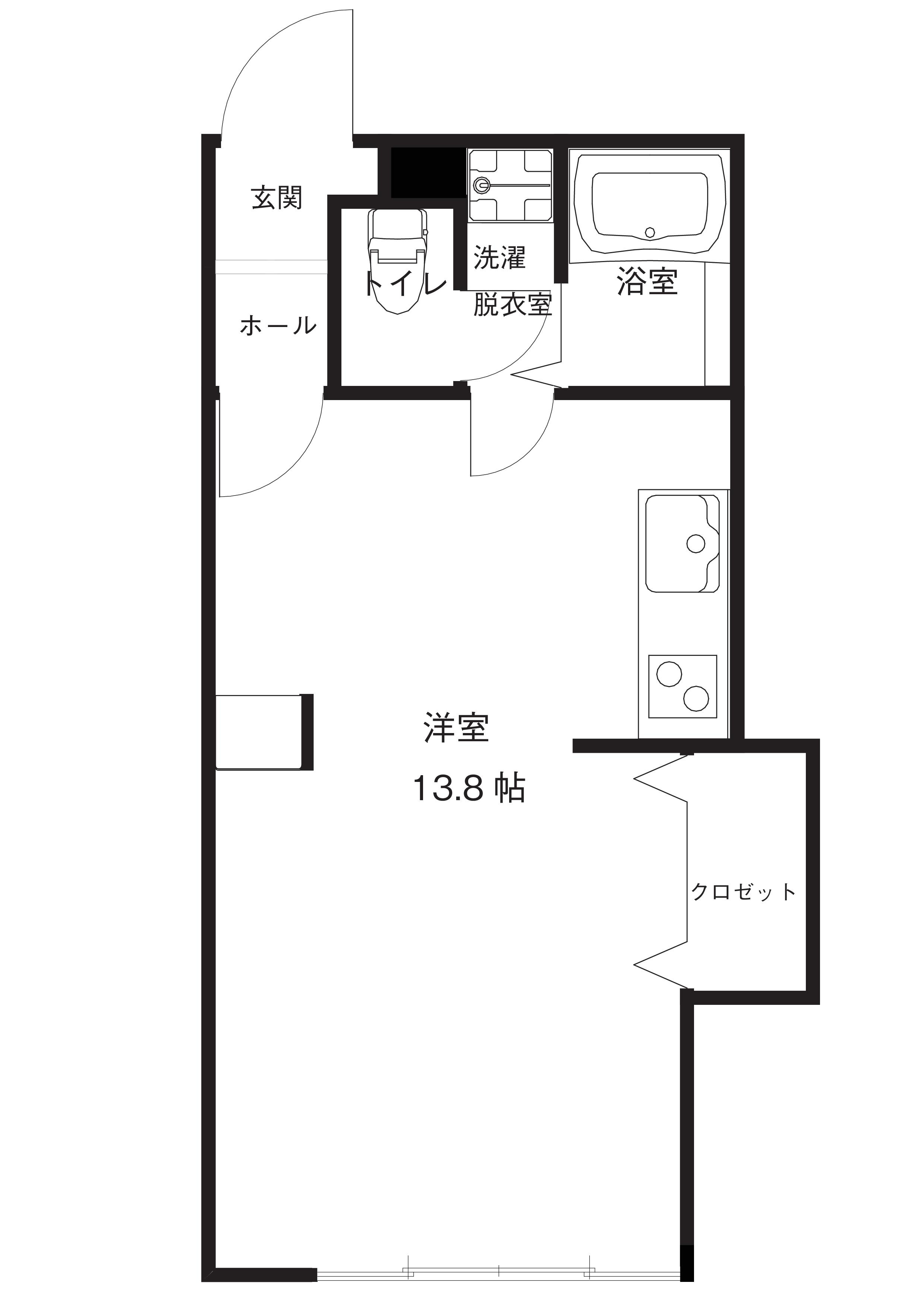 リバー浅ノ川の間取り