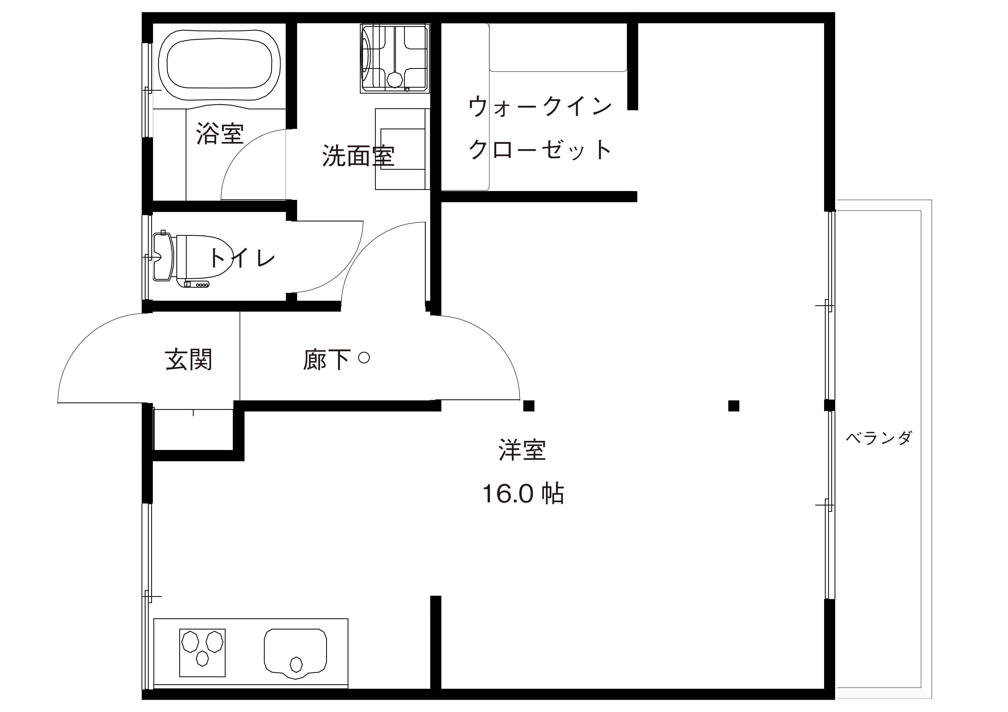 ハイム中西の間取り