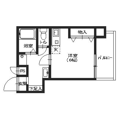 リブロイヤル石引Ⅱの間取り
