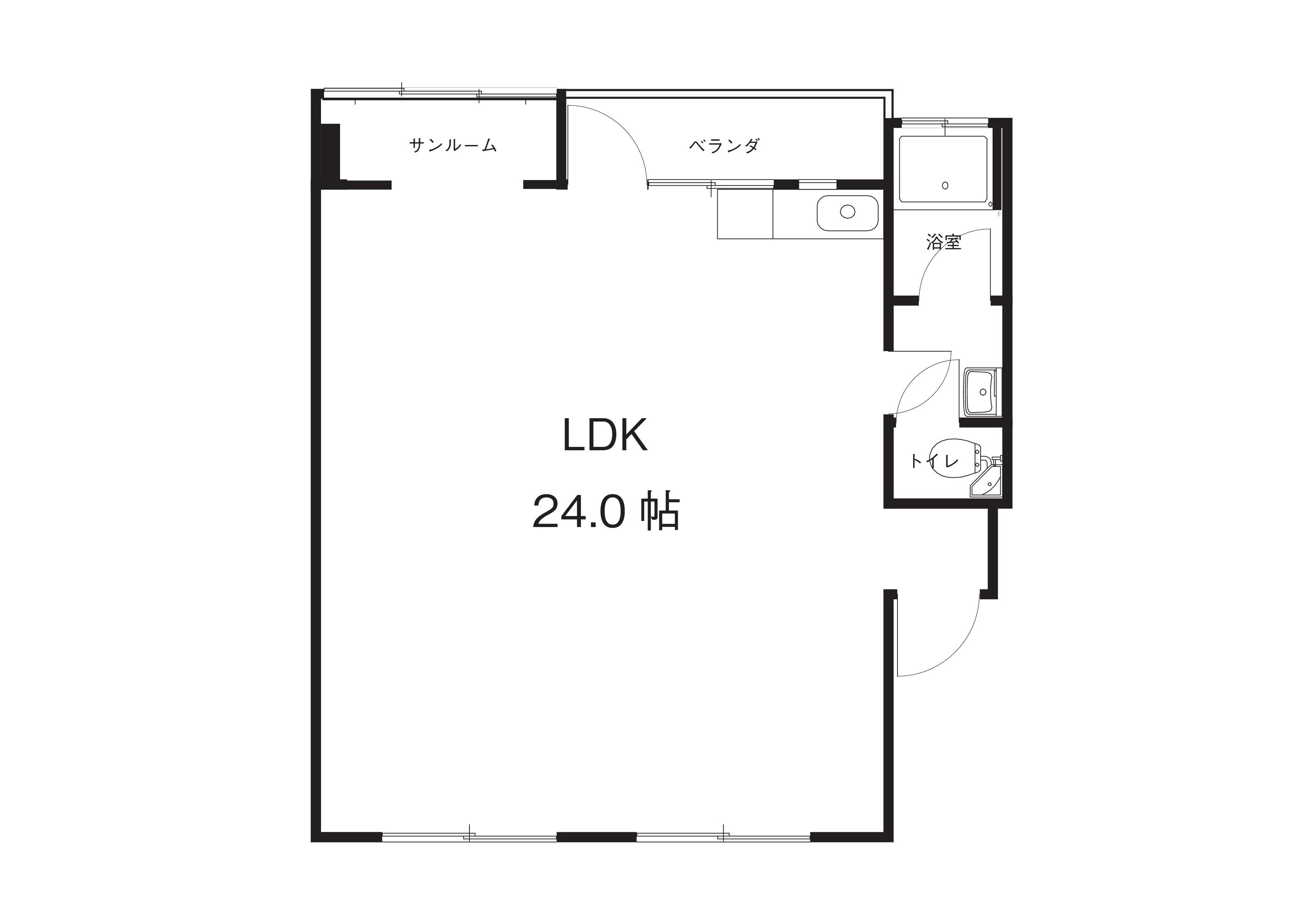 IDEAL SOUTHの間取り