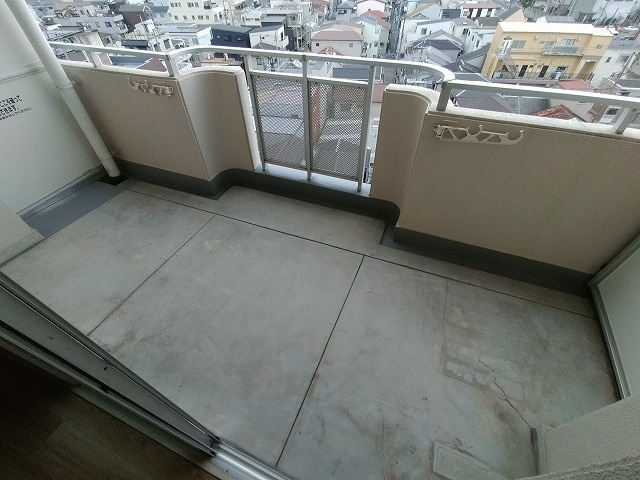 神戸市兵庫区西出町１丁目の賃貸マンションのバルコニー|バルコニー