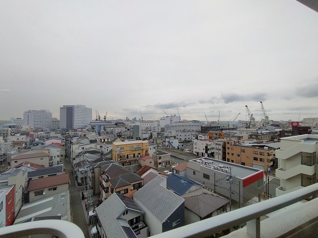 神戸市兵庫区西出町１丁目の賃貸マンションの展望|眺望