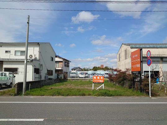 小郡市山隈　売土地の外観