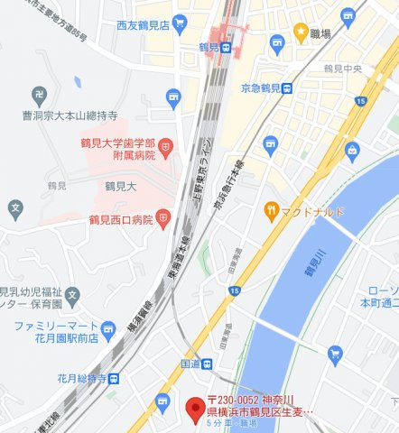 貝平ビル２F3Fの地図