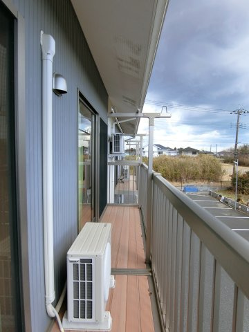 グリーンピアのバルコニー