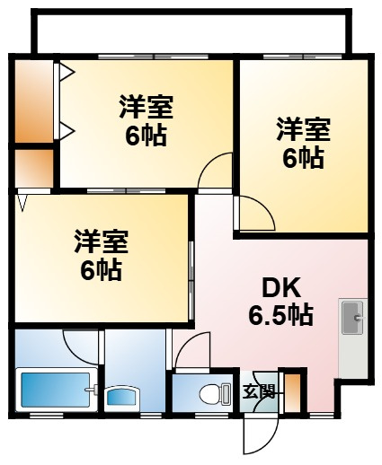グリーンピアの間取り