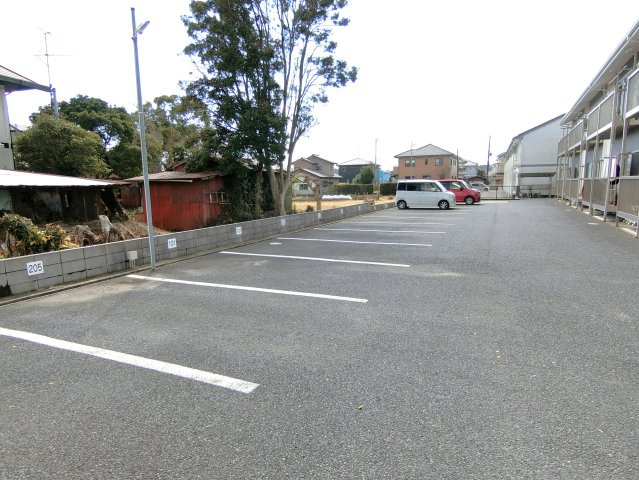 グリーンピアの駐車場