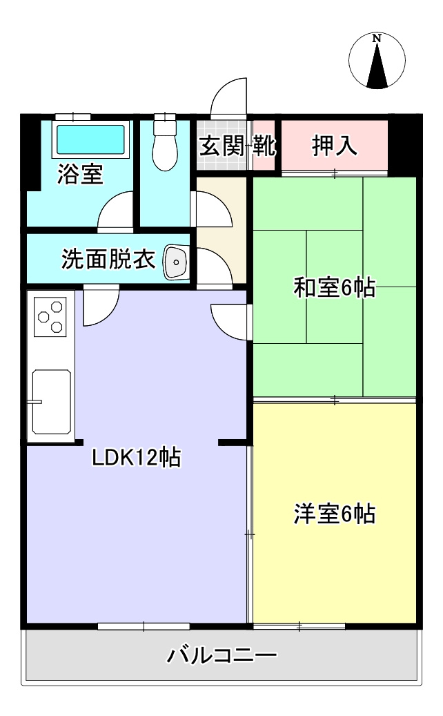 ジョベール味酒　の間取り