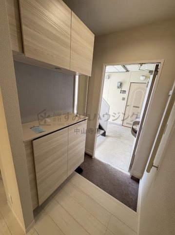 ハイツ・グリーンの玄関