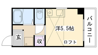 【間取り】 | ロフト付