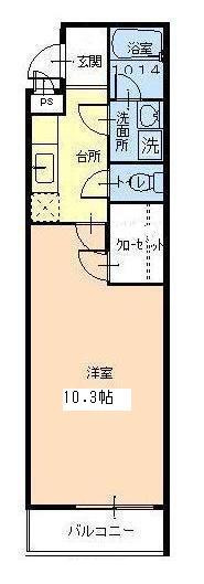 フジパレス福島ノースの間取り
