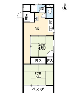 【間取り】 | 桜ヶ丘コーポラス
